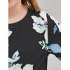 imageGORLYA Girls Short Sleeve Floral Print Loose Casual Long Maxi Dress with Pockets 412 YearsBlack Flower