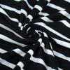 imageGORLYA Girls Short Sleeve Floral Print Loose Casual Long Maxi Dress with Pockets 412 YearsBlack Stripe