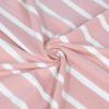 imageGORLYA Girls Short Sleeve Floral Print Loose Casual Long Maxi Dress with Pockets 412 YearsPink Stripe