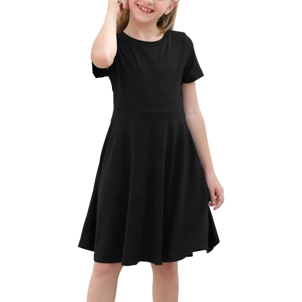 Vestido Sqy Casual Manga Corta Con Estampado Floral, , large