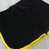 imageGORLYA 2 Pack Girls Active Wear Play up Workout Gym Athletic Sport Running Casual Dolphin ShortsBlack2yellow