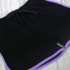 imageGORLYA 2 Pack Girls Active Wear Play up Workout Gym Athletic Sport Running Casual Dolphin ShortsBlackpurple