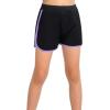 imageGORLYA 2 Pack Girls Active Wear Play up Workout Gym Athletic Sport Running Casual Dolphin ShortsBlackpurple