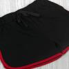 imageGORLYA 2 Pack Girls Active Wear Play up Workout Gym Athletic Sport Running Casual Dolphin ShortsBlackwine Red