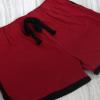 imageGORLYA 2 Pack Girls Active Wear Play up Workout Gym Athletic Sport Running Casual Dolphin ShortsBlackwine Red