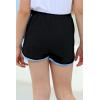 imageGORLYA 2 Pack Girls Active Wear Play up Workout Gym Athletic Sport Running Casual Dolphin ShortsBlue Tiedye