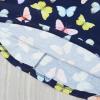 imageGORLYA Girls Short Sleeve Floral Print Casual Fit and Flare Party Dress with Pockets 412 YearsPbutterfly