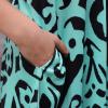 imageGORLYA Girls Short Sleeve Floral Print Casual Fit and Flare Party Dress with Pockets 412 YearsPteal Print