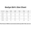 imageGORLYA Girls Sleeveless Solid Casual Jumpsuit Rompers Harem Pants Outfits for 414TBlue