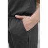 imageGORLYA Girls Sleeveless Solid Casual Jumpsuit Rompers Harem Pants Outfits for 414TDark Gray