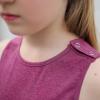 imageGORLYA Girls Sleeveless Solid Casual Jumpsuit Rompers Harem Pants Outfits for 414TFuchsia