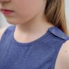 imageGORLYA Girls Sleeveless Solid Casual Jumpsuit Rompers Harem Pants Outfits for 414TNavy