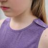 imageGORLYA Girls Sleeveless Solid Casual Jumpsuit Rompers Harem Pants Outfits for 414TPurple