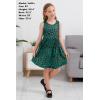 imageGORLYA Cute Girls Summer Casual Party Aline Midi Tank Dress with Pockets for 414T KidsGreen Leopard