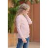 imageGORLYA Girls Long Sleeve Soft Knit Mock Turtleneck Slim Fit Pullover Sweater Top for 414T KidsPink