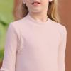 imageGORLYA Girls Long Sleeve Soft Knit Mock Turtleneck Slim Fit Pullover Sweater Top for 414T KidsPink