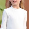 imageGORLYA Girls Long Sleeve Soft Knit Mock Turtleneck Slim Fit Pullover Sweater Top for 414T KidsWhite