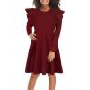 Wine Red-long Sleeve