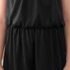 imageGORLYA Girls Jumpsuit Sleeveless Halter Neck Casual Short Rompers Outfits for 414TBlack