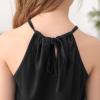imageGORLYA Girls Jumpsuit Sleeveless Halter Neck Casual Short Rompers Outfits for 414TBlack