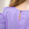 imageGORLYA Girls Puff Sleeve Casual Solid TShirt Pullover Keyhole Back Blouse Tops for 414T KidsMauve