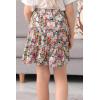 imageGORLYA Girls Ruffle Floral Boho Flowy Cute Tiered Short Mini Skater Skirts 414TColorful Print