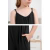 imageGORLYA Girls Sleeveless Casual Jumpsuit Rompers Straight Wide Leg Pants Outfits for 414TBlack
