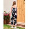 imageGORLYA Girls Sleeveless Casual Jumpsuit Rompers Straight Wide Leg Pants Outfits for 414TBlack Print