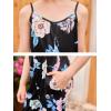 imageGORLYA Girls Sleeveless Casual Jumpsuit Rompers Straight Wide Leg Pants Outfits for 414TBlack Print