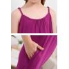 imageGORLYA Girls Sleeveless Casual Jumpsuit Rompers Straight Wide Leg Pants Outfits for 414TFuchsia