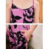 imageGORLYA Girls Sleeveless Casual Jumpsuit Rompers Straight Wide Leg Pants Outfits for 414TPurple Print