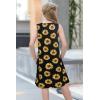 imageGORLYA Girls Summer Casual Loose Tank Swing Midi Cute Shift Dress with Pockets for 414T KidsYellow Flower