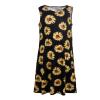 imageGORLYA Girls Summer Casual Loose Tank Swing Midi Cute Shift Dress with Pockets for 414T KidsYellow Flower