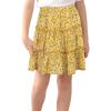imageGORLYA Girls Ruffle Floral Boho Flowy Cute Tiered Short Mini Skater Skirts 414TYellow Print