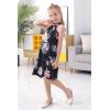 imageGORLYA Girls Halter Neck Cold Shoulder Sleeveless Summer Casual Sundress Aline Dress with Pockets for 412 YearsBlack Print