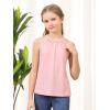 imageGORLYA 2 Pack Girls Halter Neck Summer Sleeveless Shirt Multipacks Casual Curvy Tank Tops for 614YNavypink