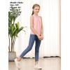 imageGORLYA 2 Pack Girls Halter Neck Summer Sleeveless Shirt Multipacks Casual Curvy Tank Tops for 614YNavypink