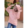 imageGORLYA Girls Long Sleeve Casual Cute Teddy Bear Hooded Sweatshirt Plush Pullover Tops for 414TPink