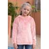 imageGORLYA Girls Long Sleeve Casual Cute Teddy Bear Hooded Sweatshirt Plush Pullover Tops for 414TPink