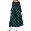 Green Plaid-long Sleeve