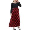 Red Plaid-long Sleeve