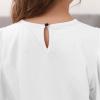 imageGORLYA Girls Tunic Butterfly Sleeve Tops Casual Solid TShirt Blouse for 414T Kids